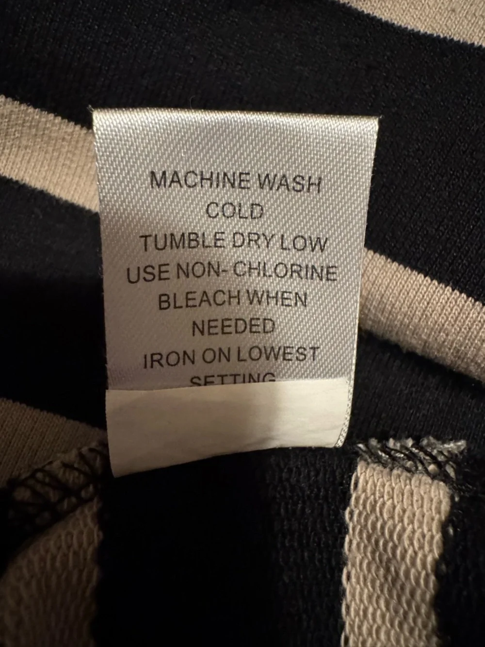 PacSun Black & Tan Striped Hooded Size- XL - Picture 8 of 10